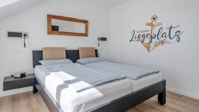 Innenansicht von Haus Tesche: Schlafzimmer