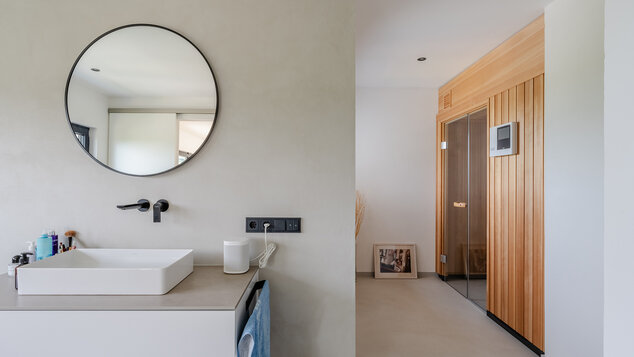 Innenansicht von Haus Palatina: Badezimmer