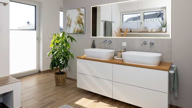 Innenansicht von Haus Kersten: Badezimmer