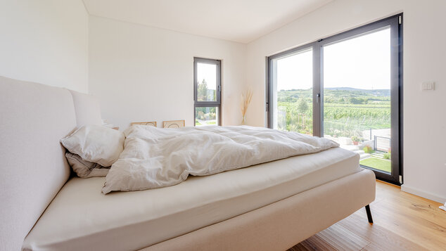 Innenansicht von Haus Palatina: Schlafzimmer