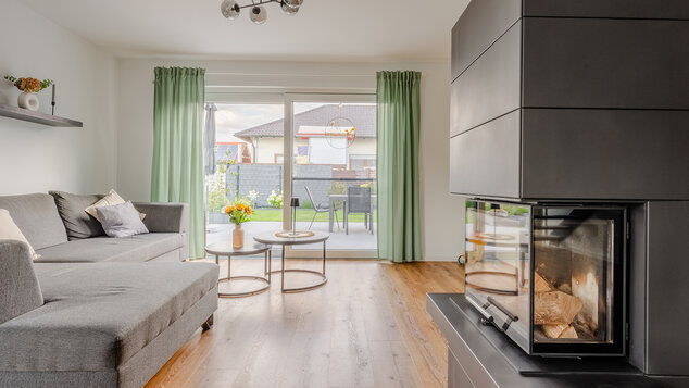 Innenansicht von Haus Montero: Wohnzimmer