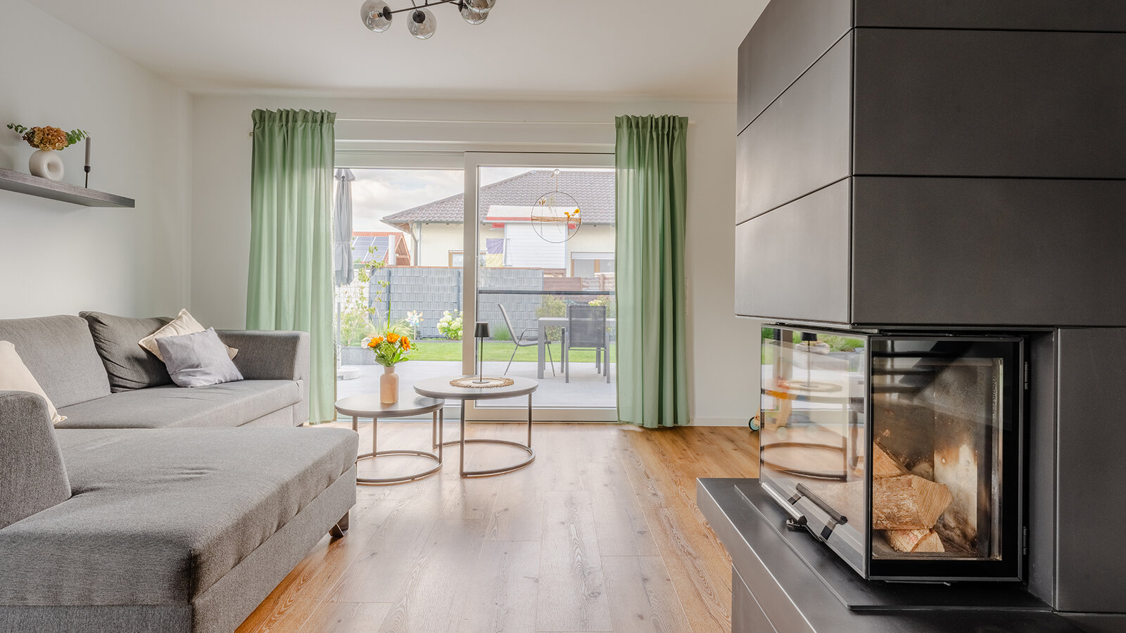 Innenansicht von Haus Montero: Wohnzimmer
