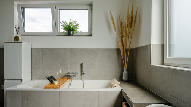 Innenansicht von Haus Montero: Badezimmer