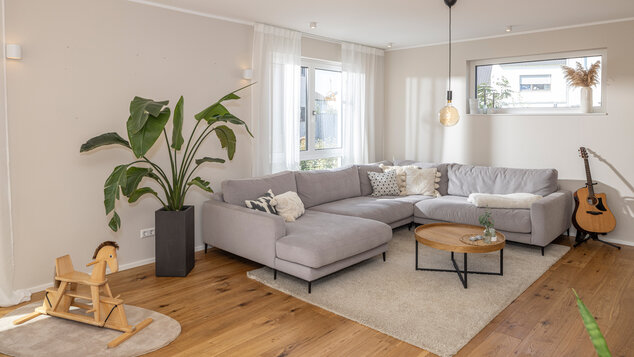Innenansicht von Haus Kersten: Wohnbereich